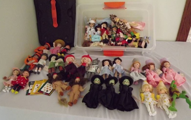 Assorted Dolls and More