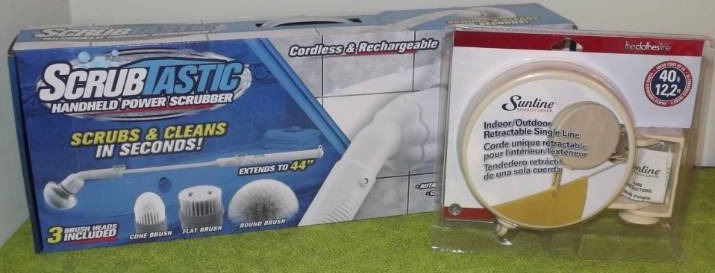 Scrubber and Clothes Line