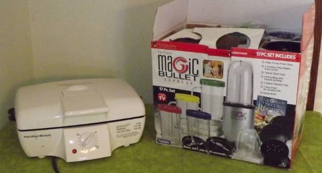 Magic Bullet and Meat Grilling Machine