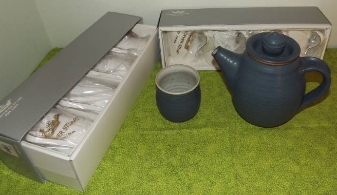 Bone China Mugs and Teapot
