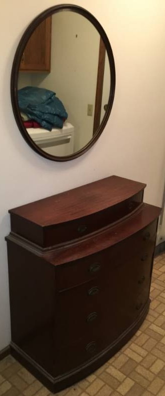 Dresser and Mirror