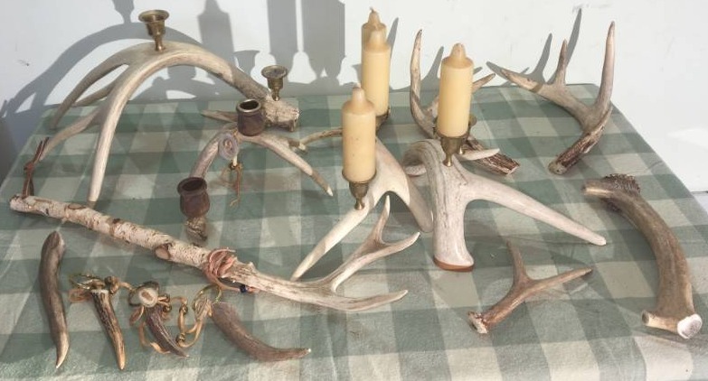 Deer Antler Candleholders and More