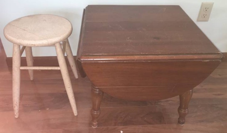 Small Table and Stool