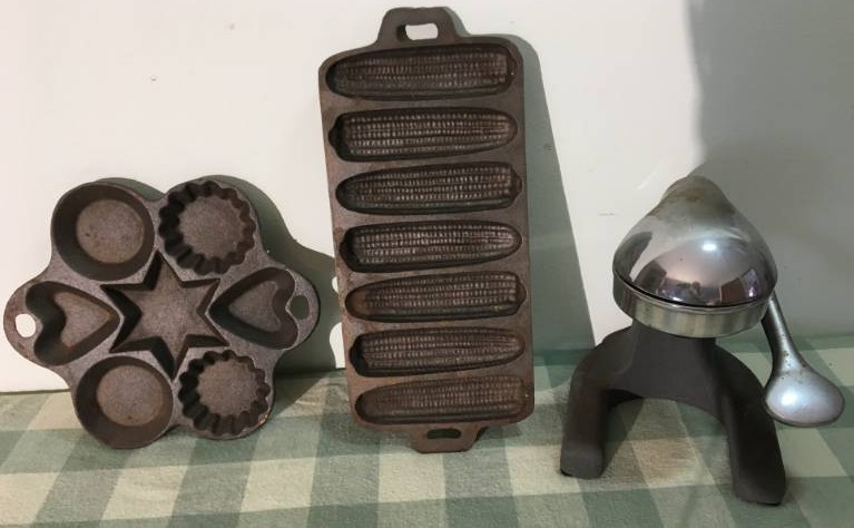 Cast Iron Cookware and Juicer