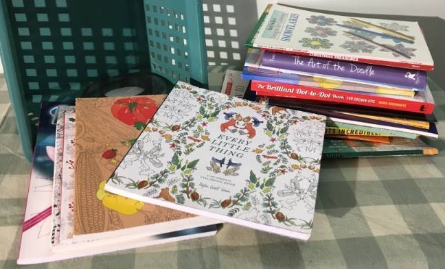 Adult Coloring Books and Dot to Dots
