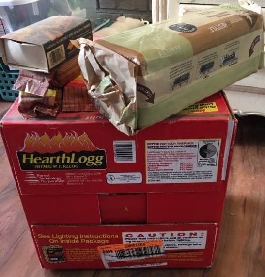 Hearth Logg and Fire Starters