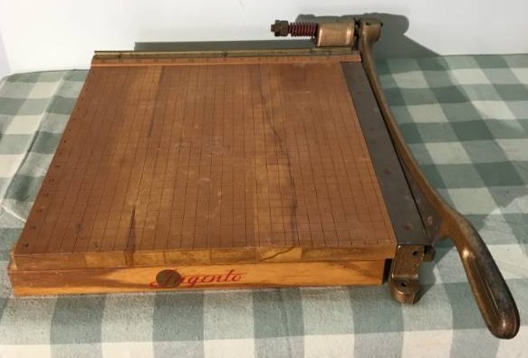 Vintage Paper Cutter
