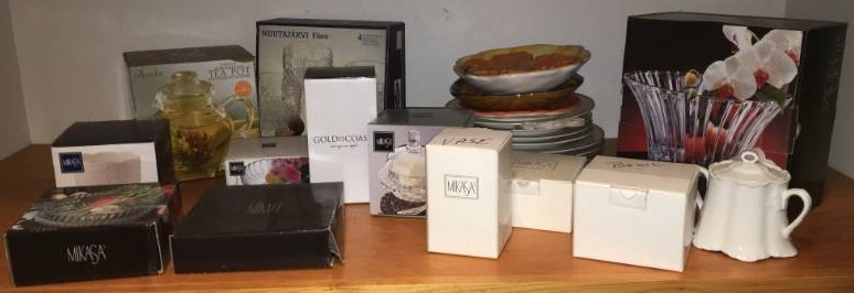 Assorted Glassware