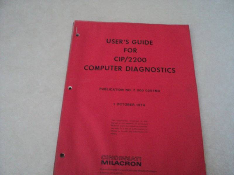 lot 8 image: Vintage Machine Shop Tool Manual C...