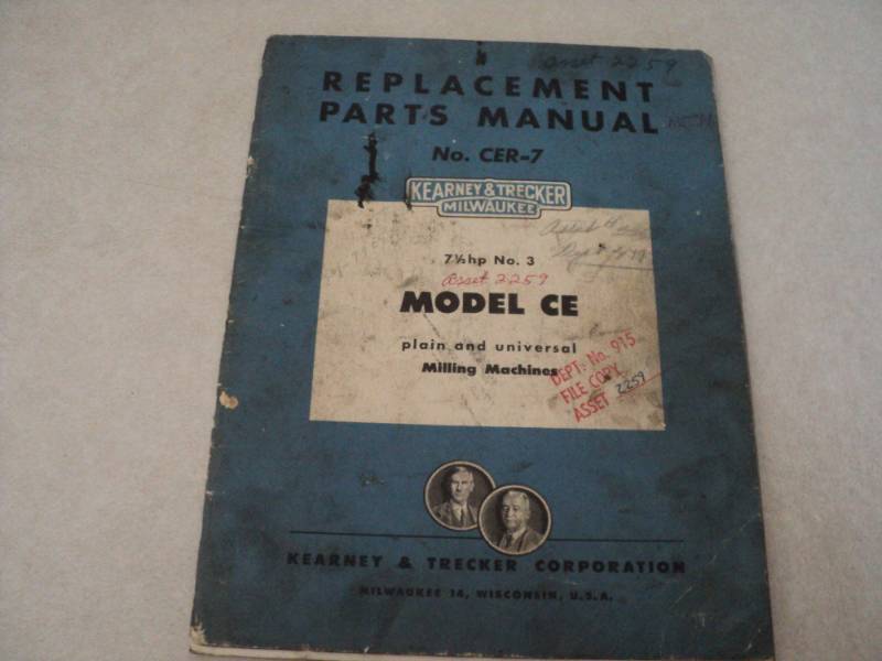 lot 17 image: Vintage Machine Shop Tool Manual K...