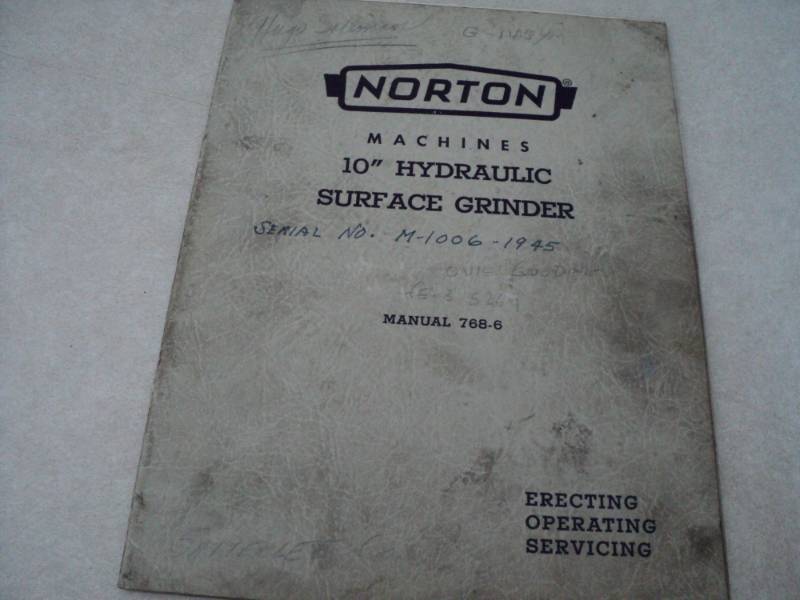 lot 41 image: Vintage Machine Shop Tool Manual N...