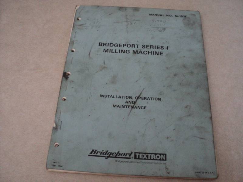 lot 43 image: Vintage Machine Shop Tool Manual B...