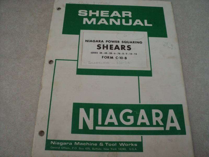 lot 53 image: Vintage Machine Shop Tool Manual N...