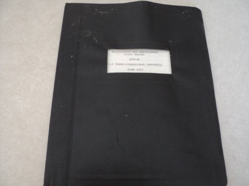 lot 61 image: Vintage Machine Shop Tool Manual G...