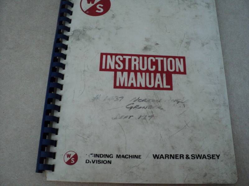 lot 77 image: Vintage Machine Shop Tool Manual W...