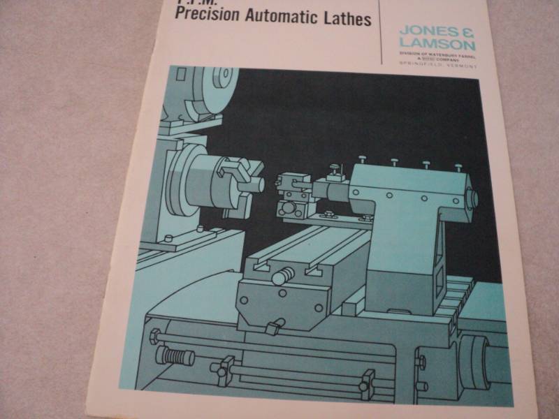 lot 78 image: Vintage Machine Shop Tool Manual J...