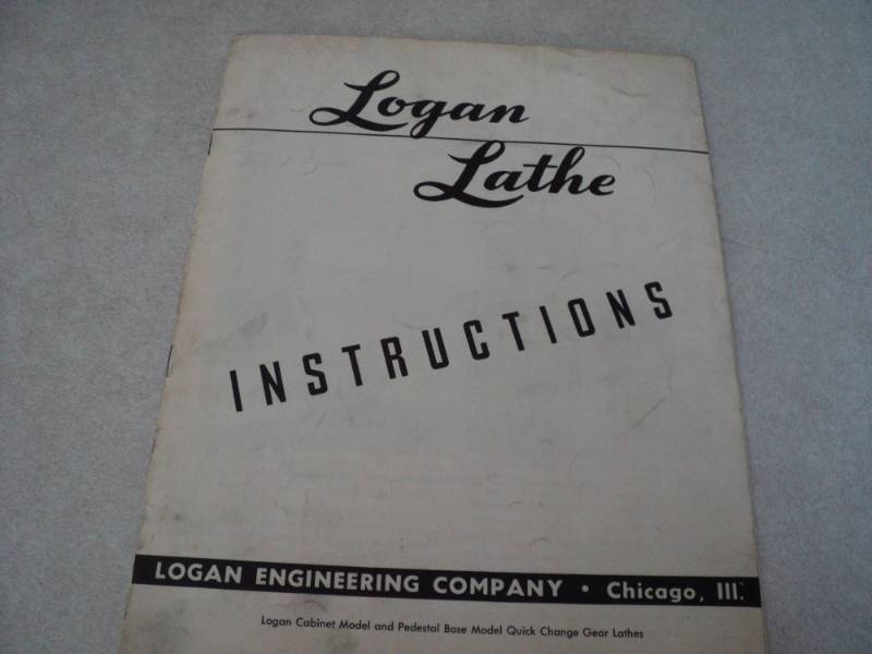 lot 84 image: Vintage Machine Shop Tool Manual L...