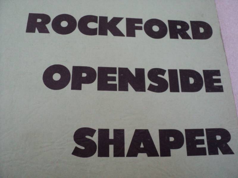 lot 90 image: Vintage Machine Shop Tool Manual R...