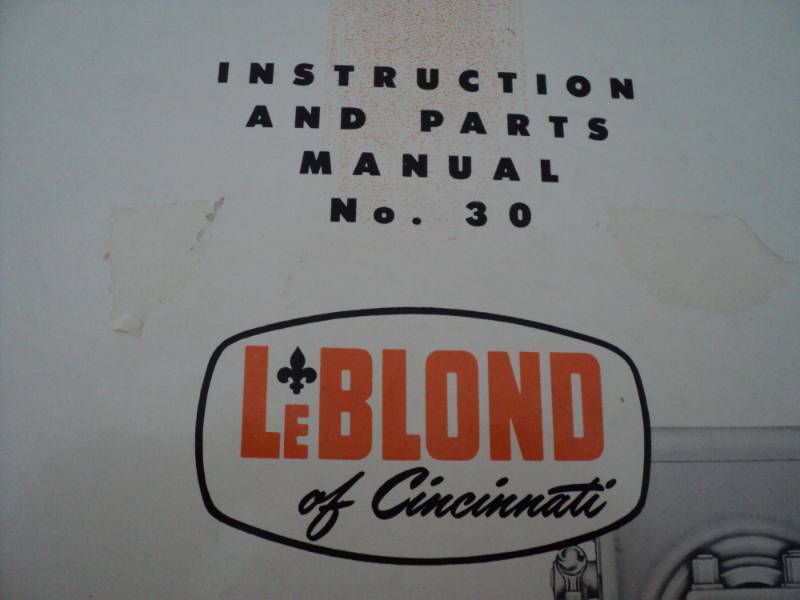 lot 91 image: Vintage Machine Shop Tool Manual L...