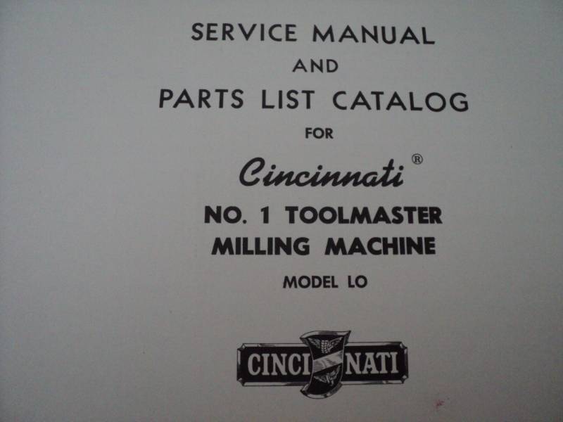 lot 98 image: Vintage Machine Shop Tool Manual C...