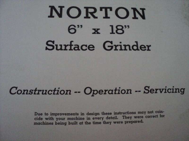 lot 106 image: Vintage Machine Shop Tool Manual N...