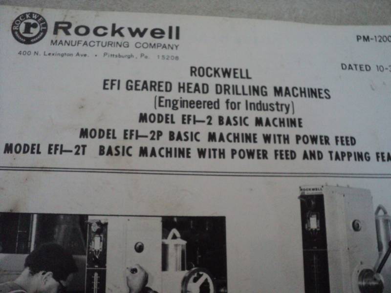 lot 108 image: Vintage Machine Shop Tool Manual R...