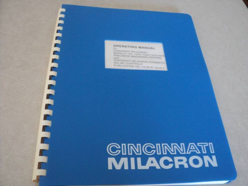 lot 110 image: Vintage Machine Shop Tool Manual C...
