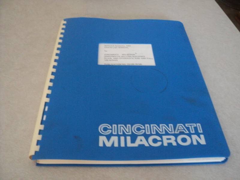 lot 112 image: Vintage Machine Shop Tool Manual C...