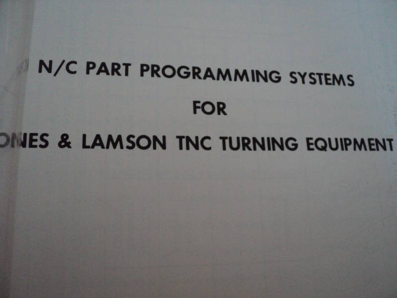 lot 115 image: Vintage Machine Shop Tool Manual J...