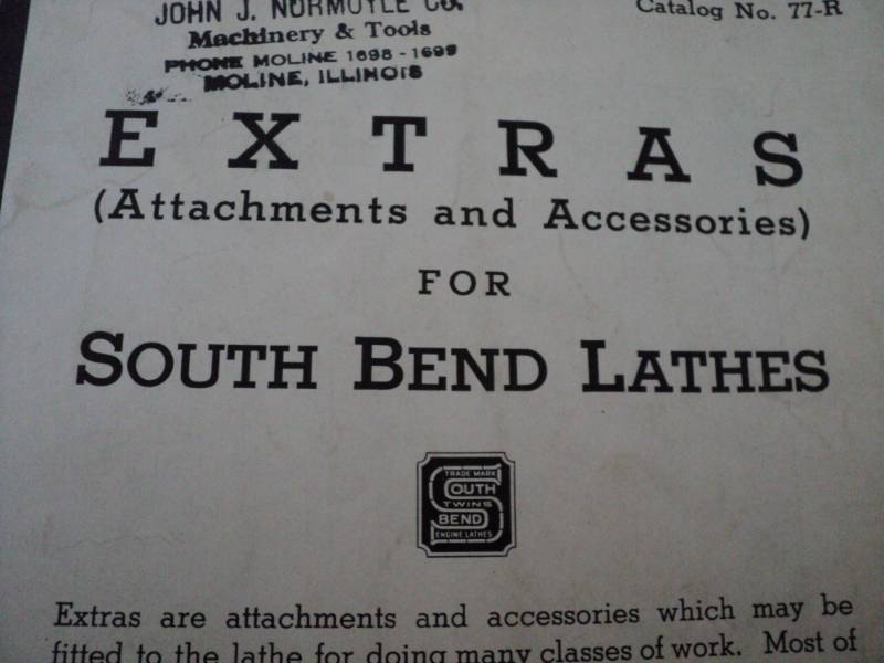 lot 119 image: Vintage Machine Shop Tool Manual S...