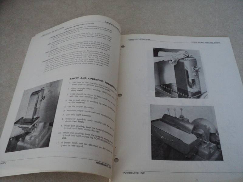 lot 122 image: Vintage Machine Shop Tool Manual P...