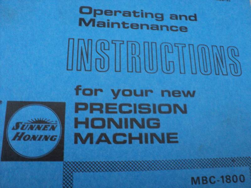 lot 125 image: Vintage Machine Shop Tool Manual S...