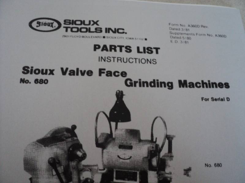 lot 127 image: Vintage Machine Shop Tool Manual S...