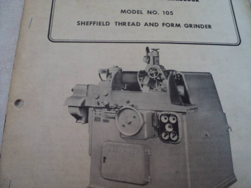 lot 141 image: Vintage Machine Shop Tool Manual S...