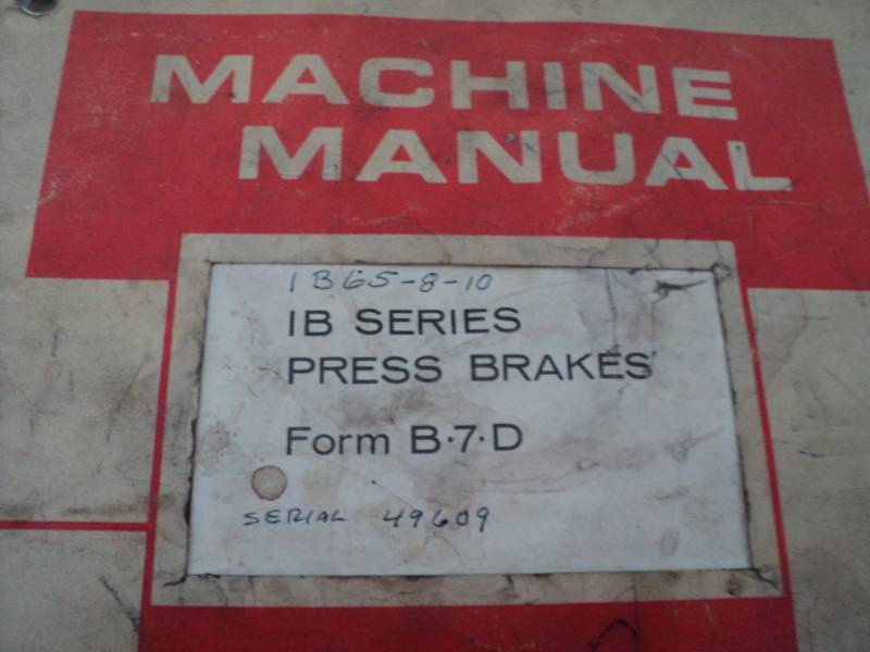lot 145 image: Vintage Machine Shop Tool Manual N...