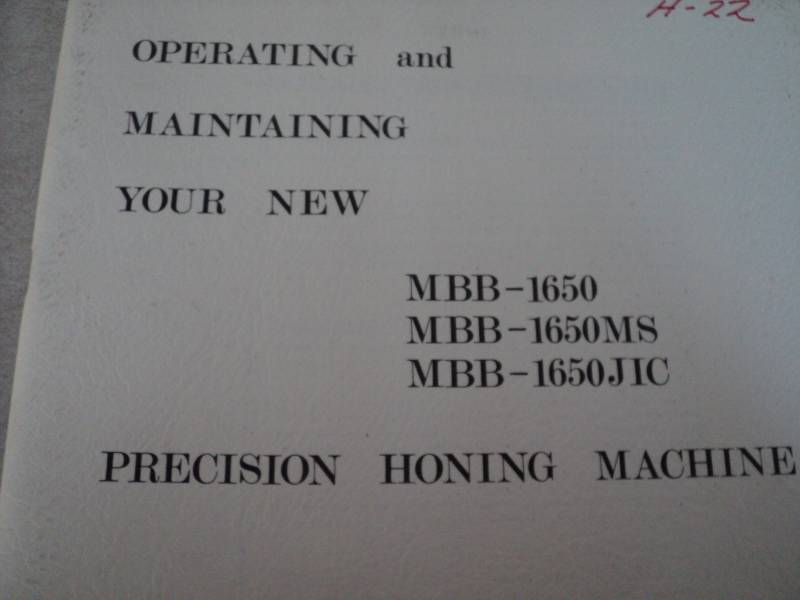 lot 146 image: Vintage Machine Shop Tool Manual S...