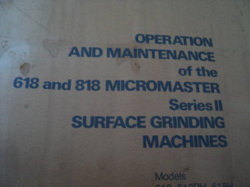 lot 171 image: Vintage Machine Shop Tool Manual B...