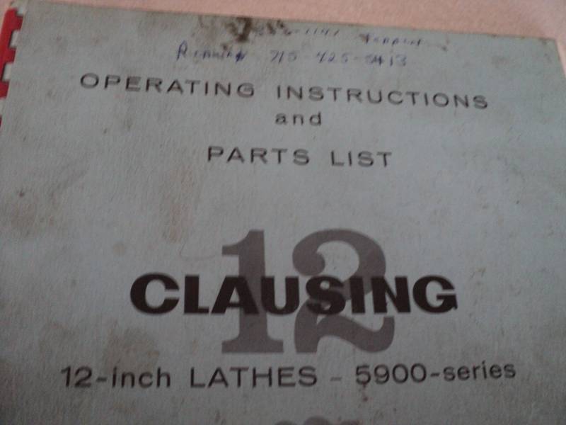 lot 173 image: Vintage Machine Shop Tool Manual C...