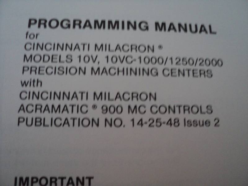 lot 174 image: Vintage Machine Shop Tool Manual C...