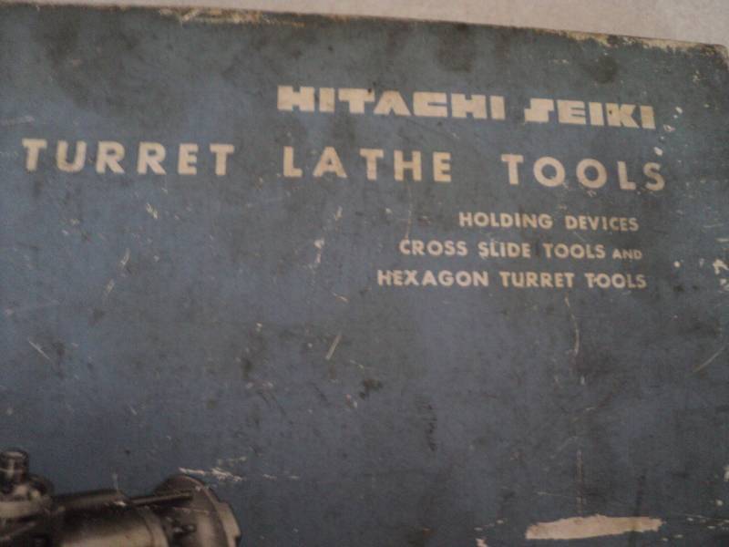 lot 179 image: Vintage Machine Shop Tool Manual H...