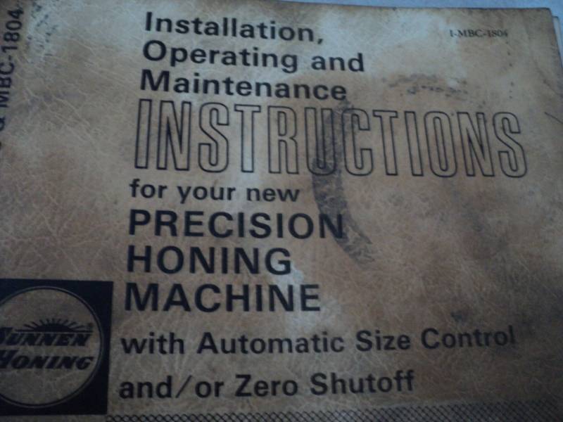 lot 193 image: Vintage Machine Shop Tool Manual S...