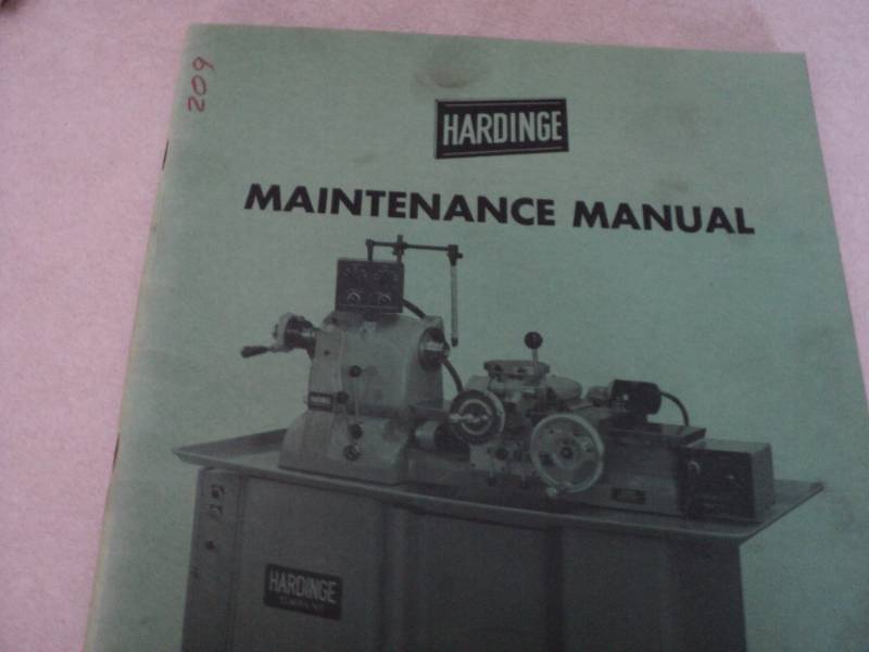lot 194 image: Vintage Machine Shop Tool Manual H...
