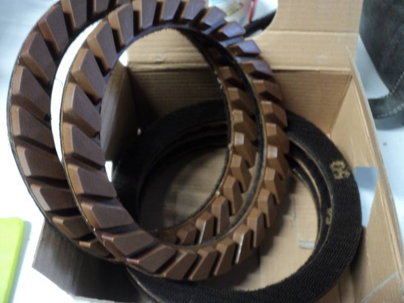 lot 201 image: 5- 7 Ring Wheel for Edge Polishers...