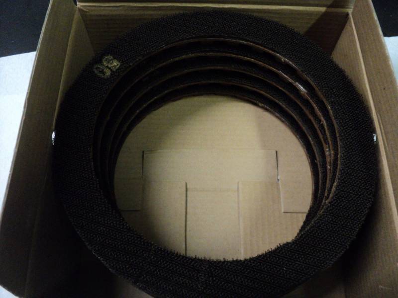 lot 315 image: 7 Ring Wheel for Edge Polishers - ...