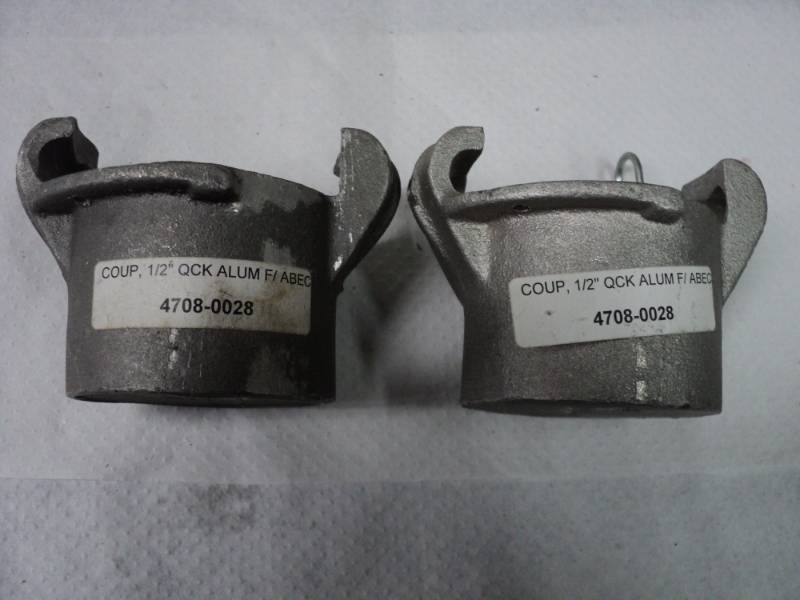 lot 395 image: A-BEC 180-0519 Quick Aluminum Coupl...