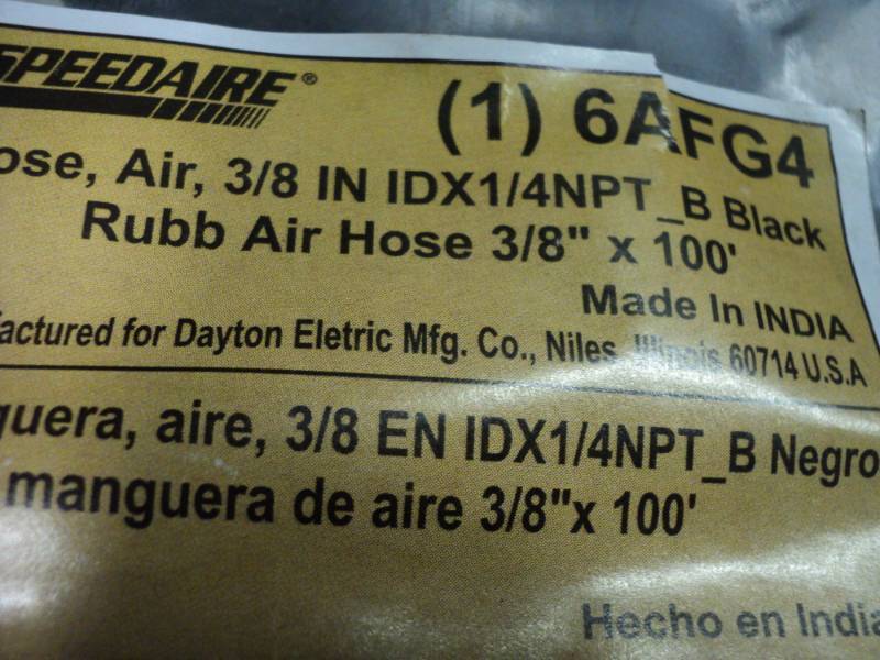 lot 401 image: Speedaire 38 Pheumatic Hose - 100...