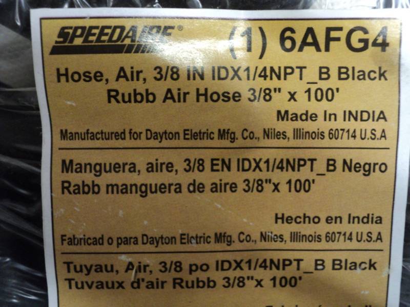 lot 405 image: Speedaire 38 Pheumatic Hose - 100...