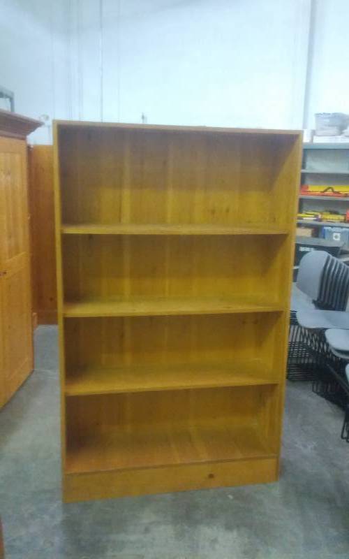 Hand Made Book Case (WoodKnotty Pine) 43-12 x 70 x 14