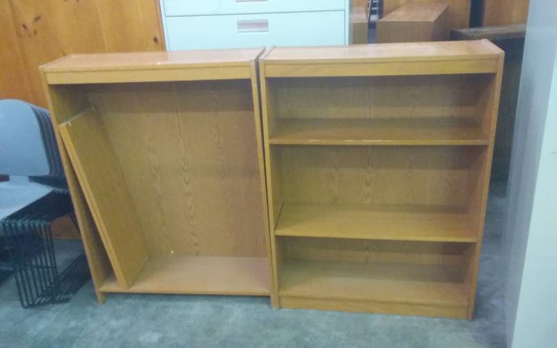 2-Book Cases 36x48x12 Includes 2-Shelves Per Unit