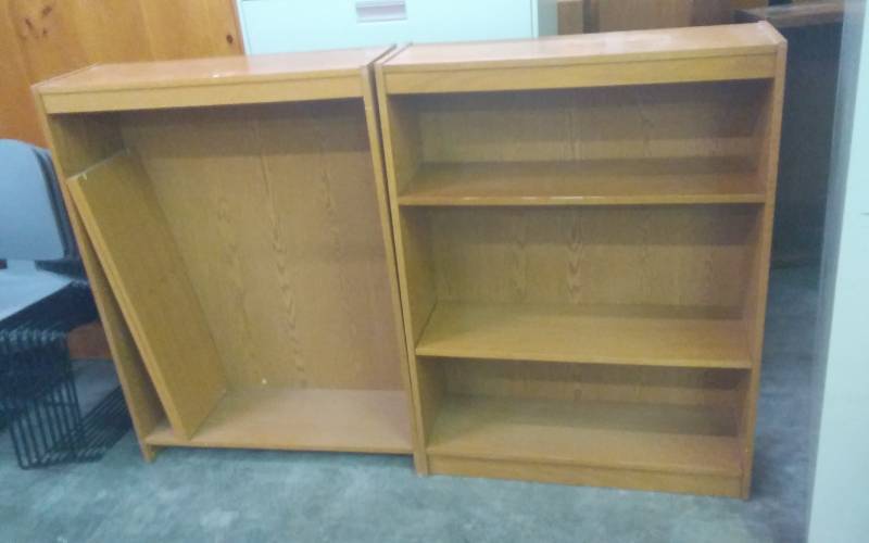 2-Book Cases 36x48x12 Includes 2-Shelves Per Unit